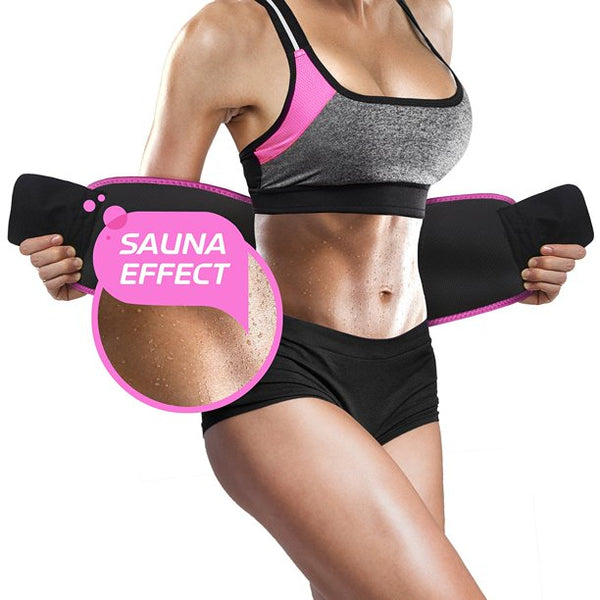 Waist Trimmer Belt - Sweet Sweat Waist Trimmer | Gym Baddie Fit